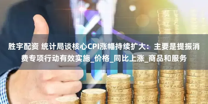 胜宇配资 统计局谈核心CPI涨幅持续扩大：主要是提振消费专项行动有效实施_价格_同比上涨_商品和服务